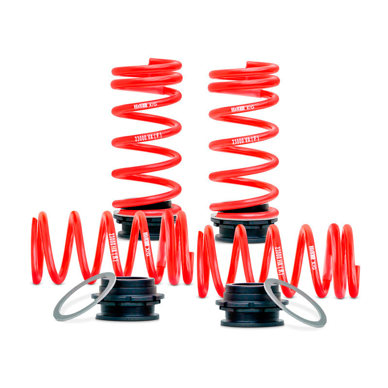 H&R, Height Adjustable Spring System, fits Volkswagen Golf VIII incl. GTD, GTI, GTI Clubsport & Audi  A3 Limousine/Sportback & Seat/Cupra Leon HB incl. FR, VZ - 2020- (2WD) (Multilink) FA20-40/RA15-50mm - FA-Load up to 1000kg