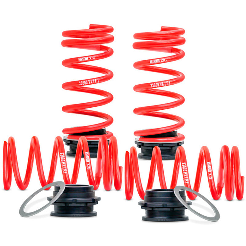 H&R, Height Adjustable Spring System, Fits Audi A3 (GY) Sedan & Sportback (4WD) 40 TFSI/40 TDI/S3 quattro 2020- FA15-40/RA15-30mm & Volkswagen Golf VIII (CD) R 4motion Hatchback 2020- FA15-25/RA10-30mm
