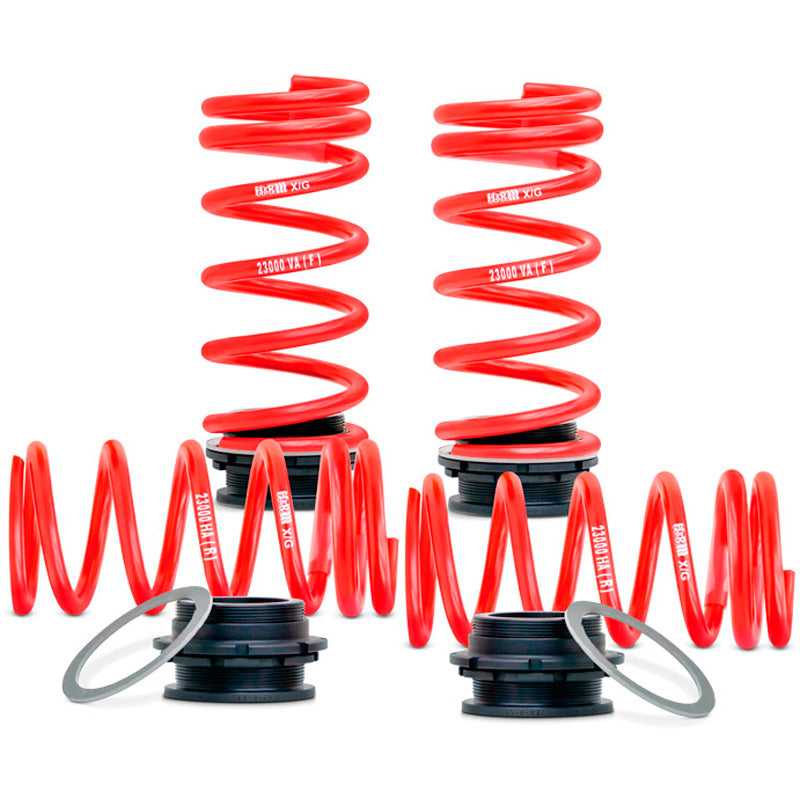 H&R, Height Adjustable Spring System, fits Seat/Cupra Leon Sportstourer (KL) 1.4 e-Hybrid & Skoda Octavia (NX) 1.4TSI iV incl. RS 1.4TSI iV 2020- - FA35-50/RA30-50mm - from 1001kg FA-Load (Multilink)
