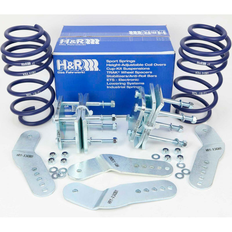 H&R, Lowering Springs, Fits Volkswagen Caddy/Life 2WD from 1131kg FA-Load 2004- FA40/RA60mm