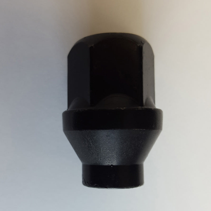 H&R, Écrou de roue avec tige 5mm, ø14,7mm - M12x1.50 - longueur 34mm - Noir conique fermé