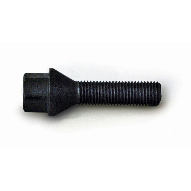 H&R, Wielbout kegelkop M12x1.50 - lengte 38mm - Zwart