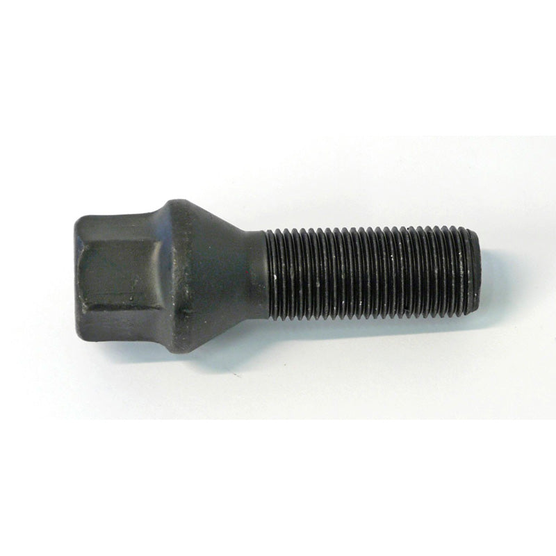 H&R, Wheel bolt Taper-Head M14x1.25 - length 26mm - Black