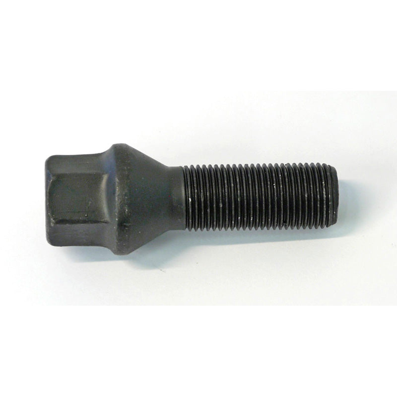 H&R, Wheel bolt Taper-Head M14x1.25 - length 28mm - Black