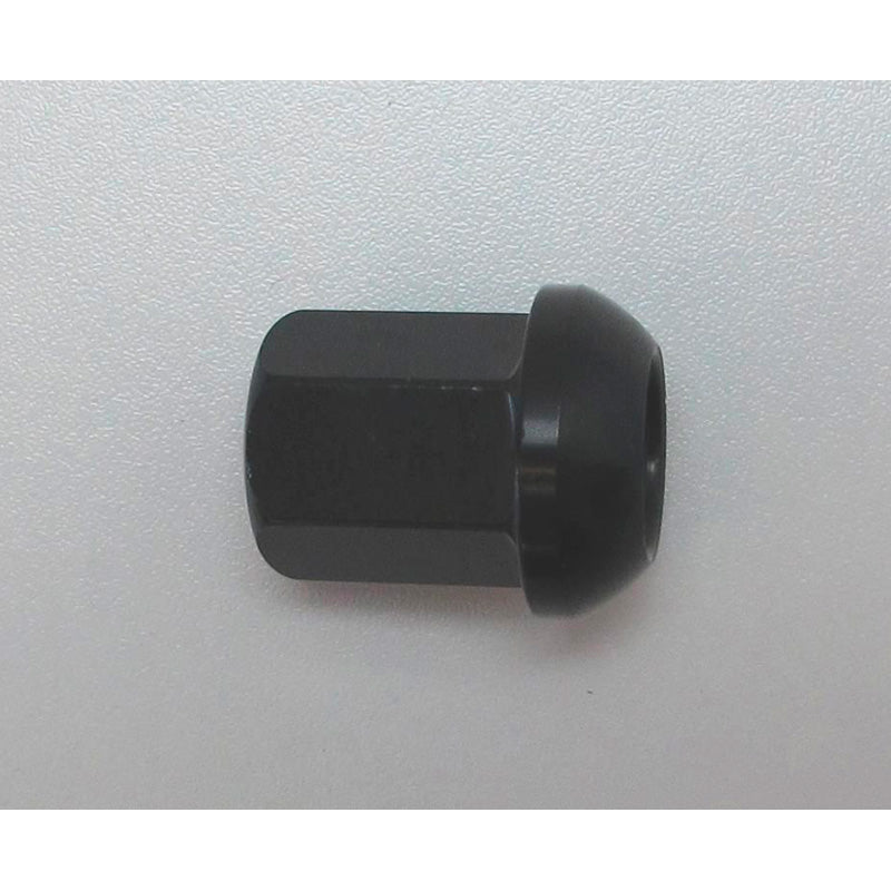 H&R, Wheel nut rounded R14 M14x1.50 - length 32mm - Black closed