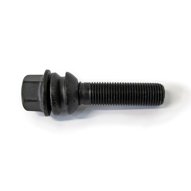 H&R, Wheel bolt Round-Head with movable cone R14 M14x1.50 - length 29mm - Black