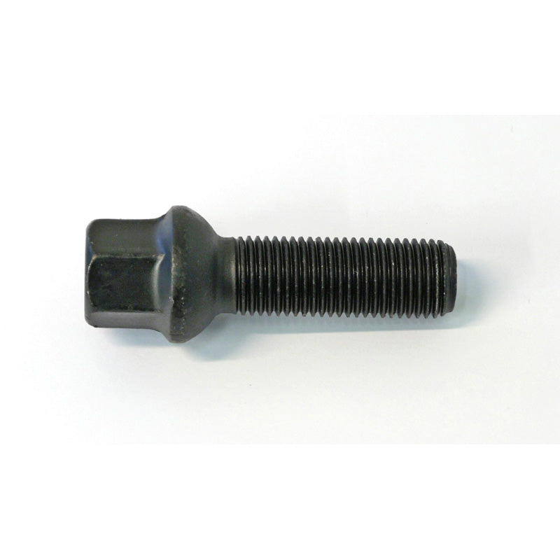 H&R, Wheel bolt Round-Head R13 M14x1.50 - length 31mm - Black (, fits e.g. VAG)