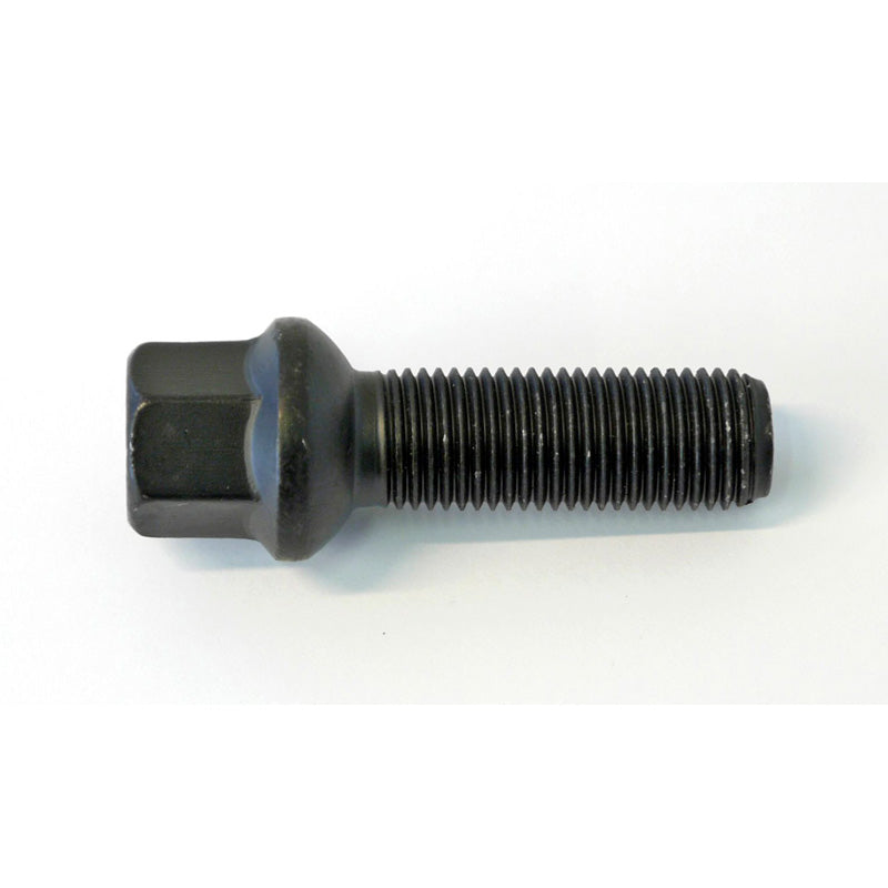 H&R, Wheel bolt Round-Head R14 M14x1.50 - length 35mm - Black