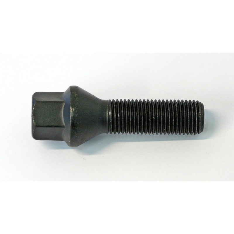 H&R, wielbout conische kop M14x1.50 - lengte 38mm - Zwart