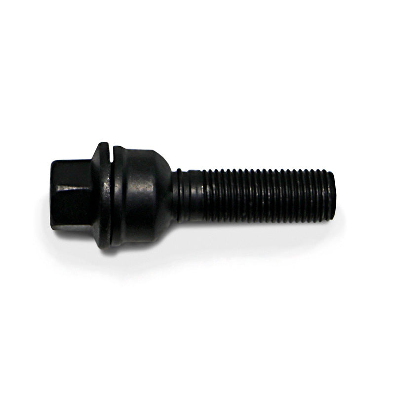 H&R, Wheel bolt Round-Head with movable cone R14 M14x1.50 - length 41mm - Black (e.g., fits Audi Q3, Q5)