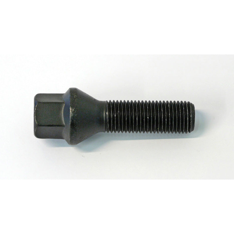 H&R, Wheel bolt Taper-Head M14x1.50 - length 43mm - Black