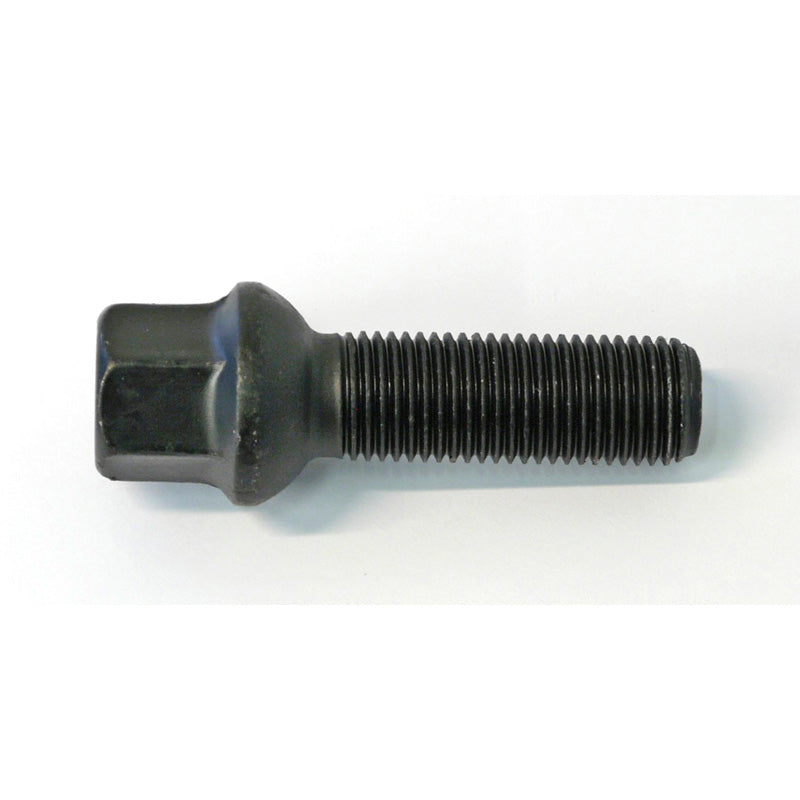 H&R, wielbout met ronde kop R13 M14x1.50 - lengte 43mm - Zwart (, geschikt voor bijv. VAG)