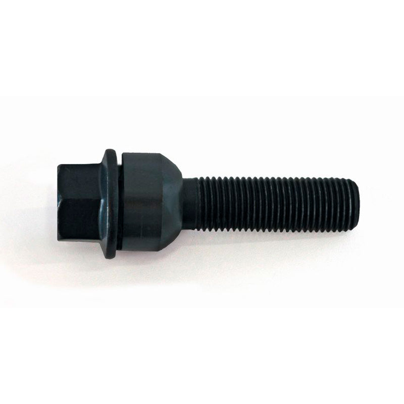 H&R, boulon de roue à tête arrondie avec cône mobile R14 M14x1.50 - longueur 49mm - noir