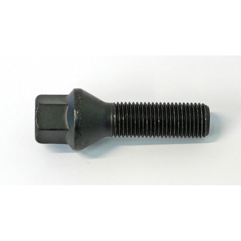 H&R, wielbout conische kop M14x1.50 - lengte 55mm - zwart