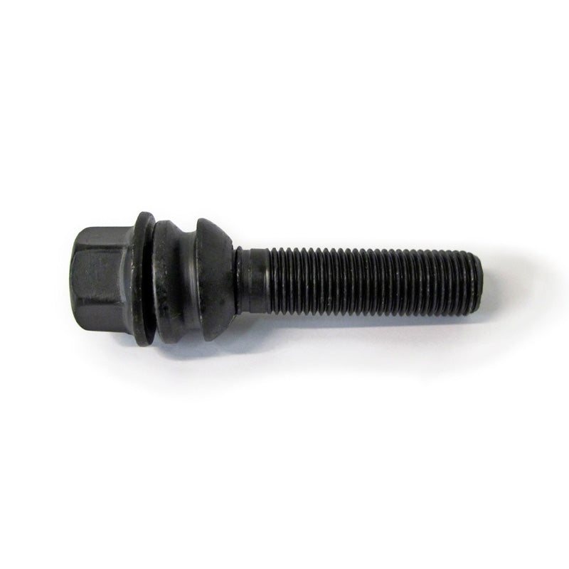 H&R, boulon de roue à tête ronde avec cône mobile R14 M14x1.50 - longueur 59 mm - noir