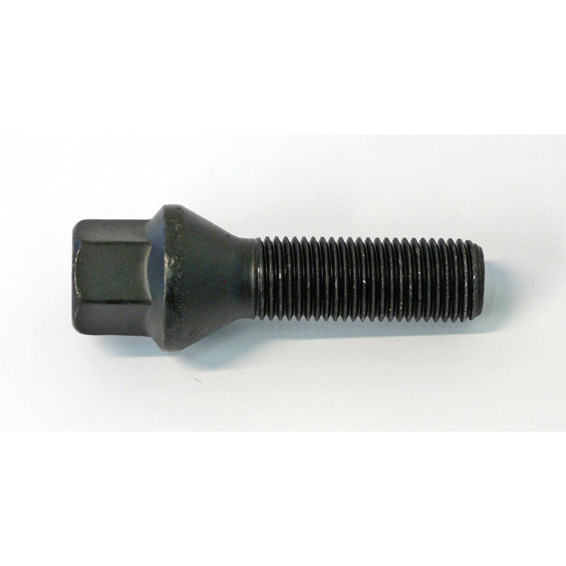 H&R, boulon de roue à tête conique M14x1.50 - longueur 60mm - noir
