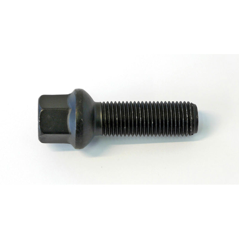 H&R, Wheel bolt Round-Head R14 M14x1.50 - length 60mm - Black