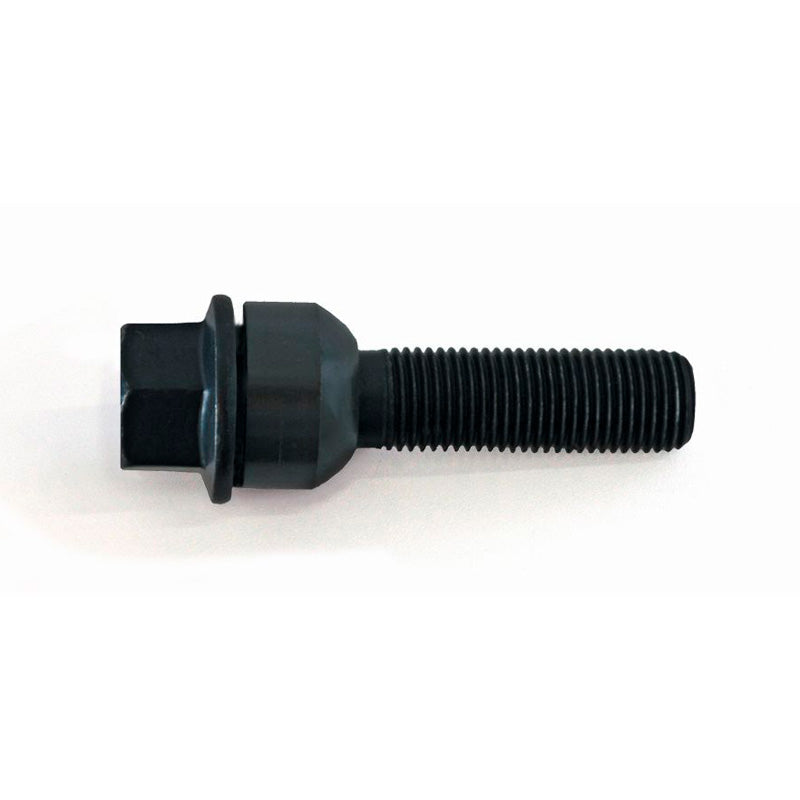 H&R, boulon de roue à tête ronde avec cône mobile R14 M14x1.50 - longueur 63mm - noir