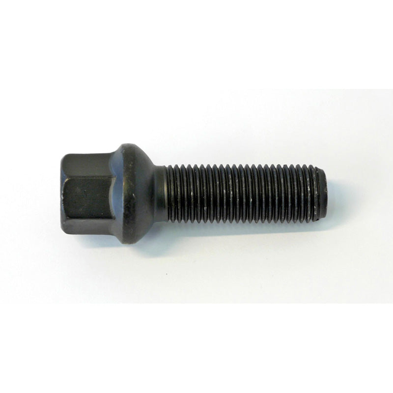 H&R, Wheel bolt Round-Head R14 M14x1.50 - length 68mm - Black