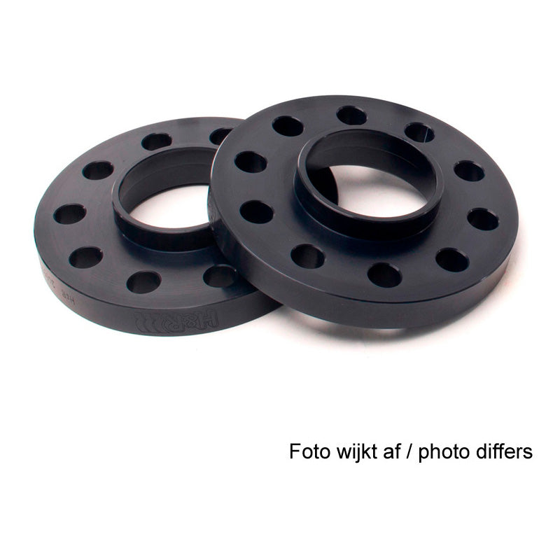 H&R, spacer, zwart, 26mm per as, past op BMW