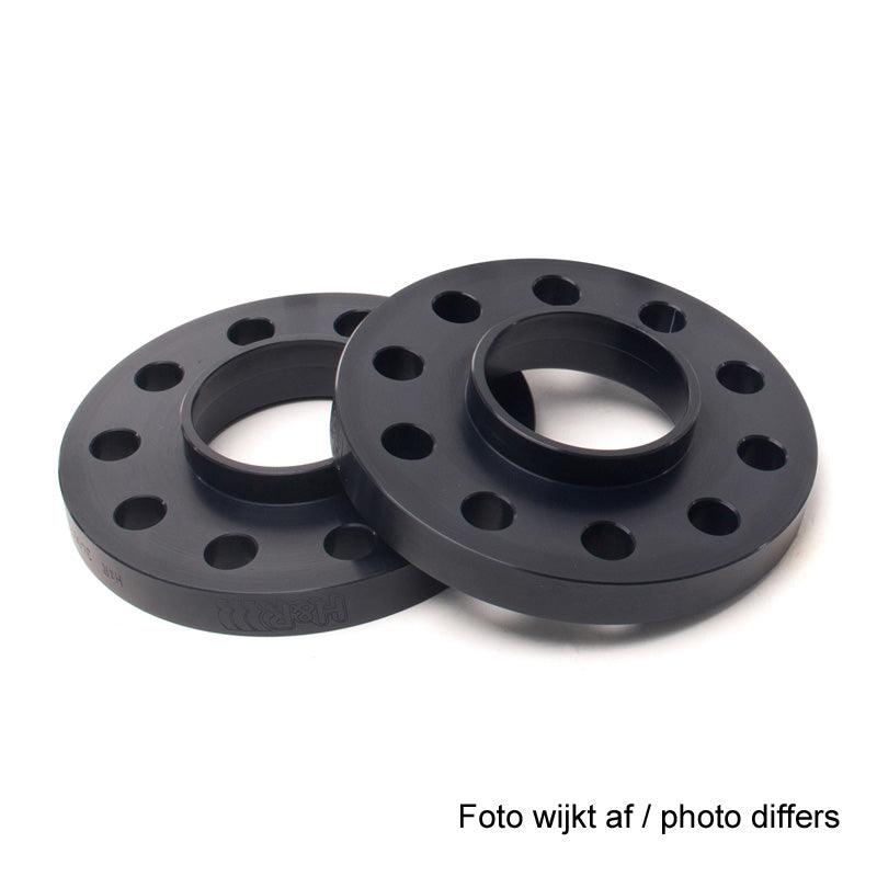 H&R, DR-System Wheel spacer set 26mm per axle - Bolt pattern 5x112 - Hub 66,5mm - Bolt size M14x1,25, fits BMW/Toyota/Mini - Black