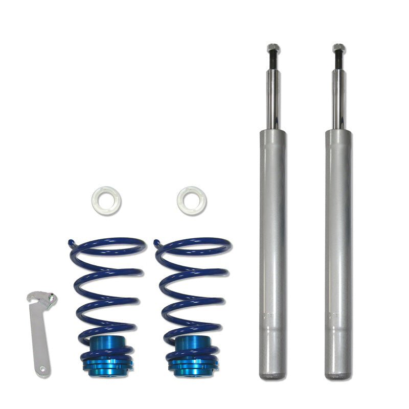 Bonrath coilover suspension, fits BMW 5-Series E34 Touring 520D-530D 1991-1996 (M14/D16mm Absorber) Only Front Axle!