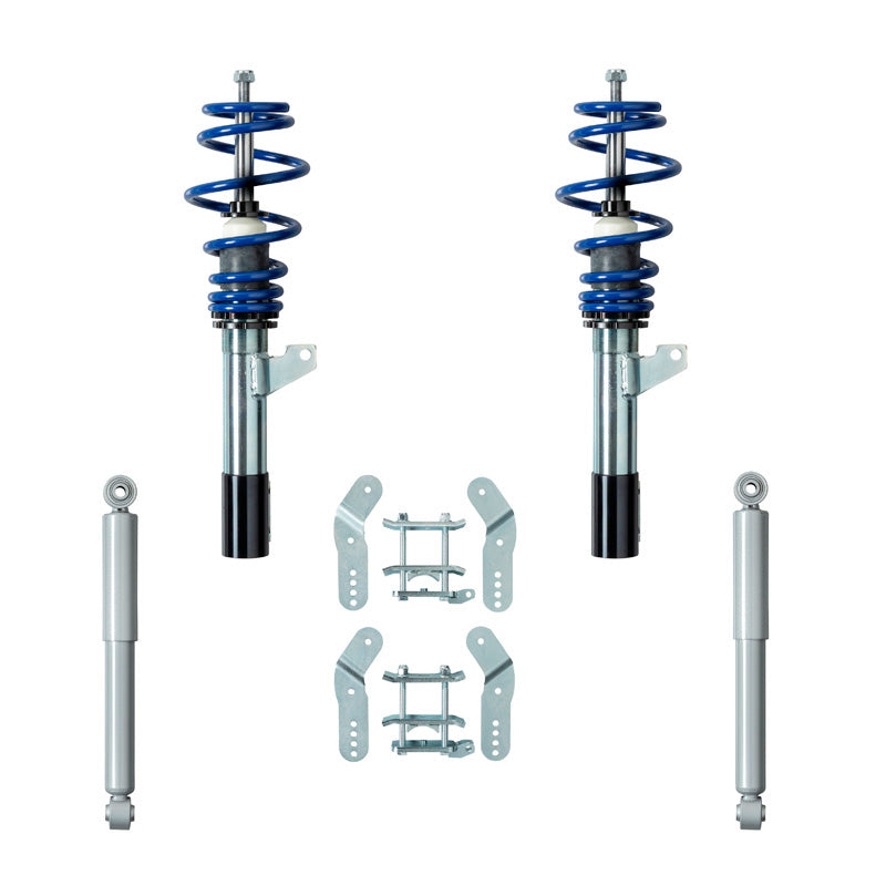Bonrath suspension filetée, convient à Volkswagen Caddy III sauf 1.9TDi DSG/2.0TDi/4-Motion 2004-2015 & Caddy IV sauf 2.0TDi/4-Motion 2015-