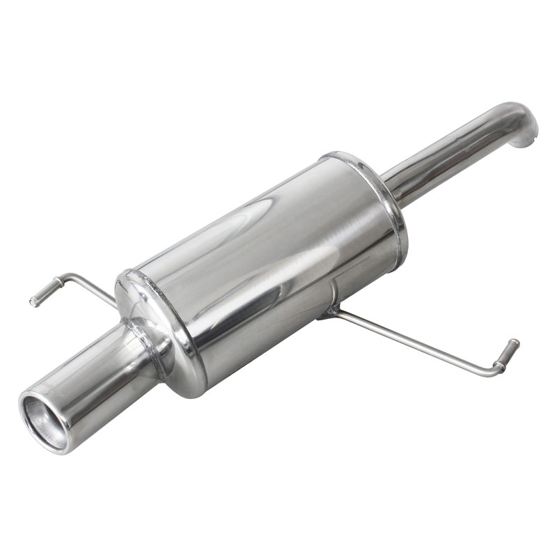 InoXcar, sports exhaust, fits Alfa Romeo 147 1.6 TS (120HP) 2001- 80mm