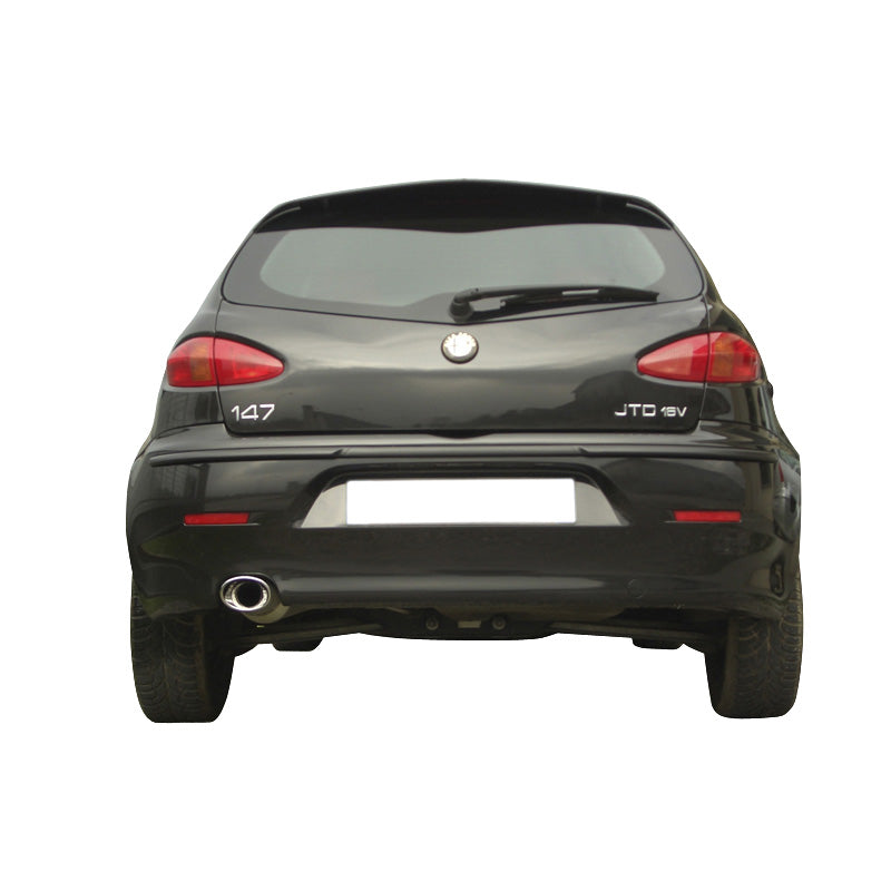 InoXcar, sports exhaust, fits Alfa Romeo 147 1.9 JTD 2002- 120x80mm
