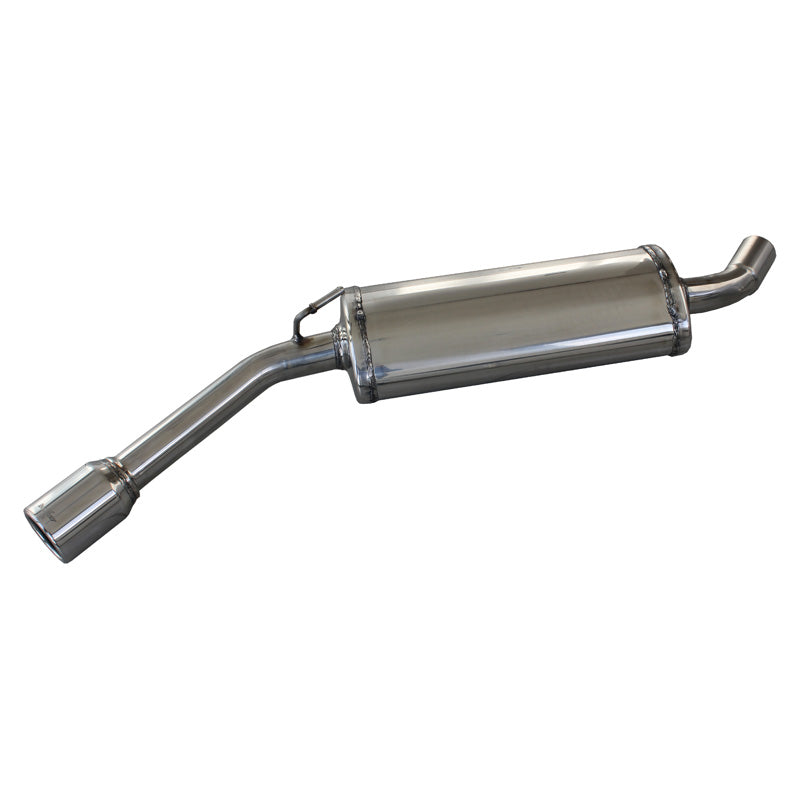 InoXcar, Sports Exhaust, fits Alfa Romeo Giulietta 1.4T Multiair (170HP) 2010- 80mm Round