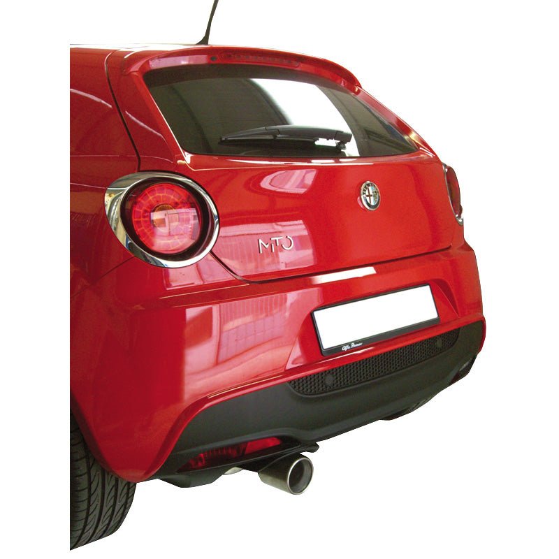 InoXcar, sportuitlaat, past op Alfa Romeo Mito 1.4JTS (155HP) 8/2008- 102mm
