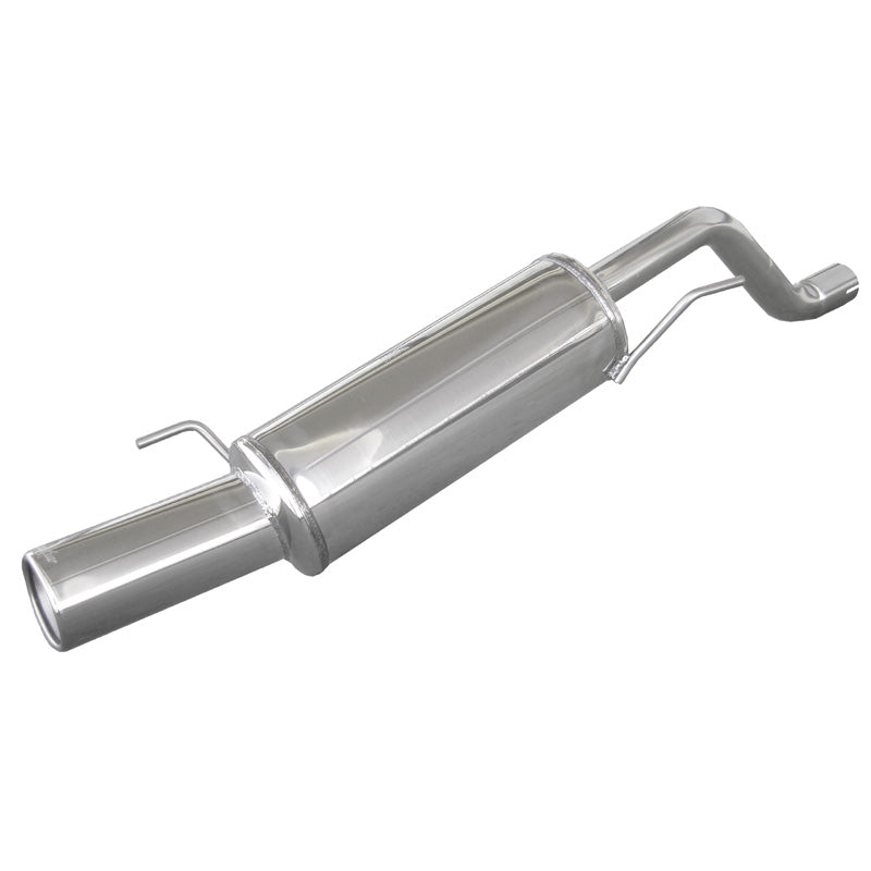 InoXcar, sportuitlaat, past op Alfa Romeo Mito 1.6 JTDm (120HP) 2008- 102mm (Ø55mm)