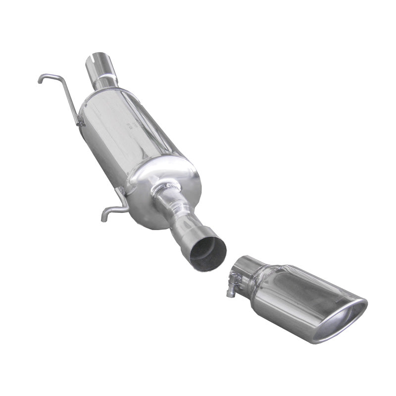 InoXcar, échappement sport, compatible avec Audi A4 B5 1.6 (101HP) 1994-1999 120x80mm