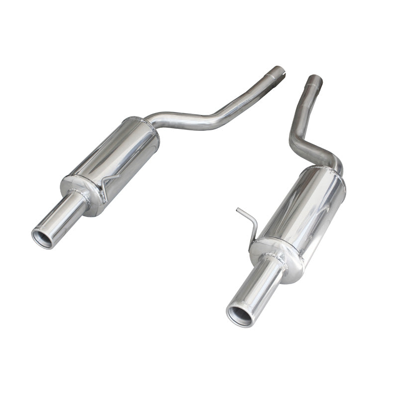 InoXcar, Double échappement sport, pour Audi RS6 4.2i V8 2002- Gauche/Droite 80mm