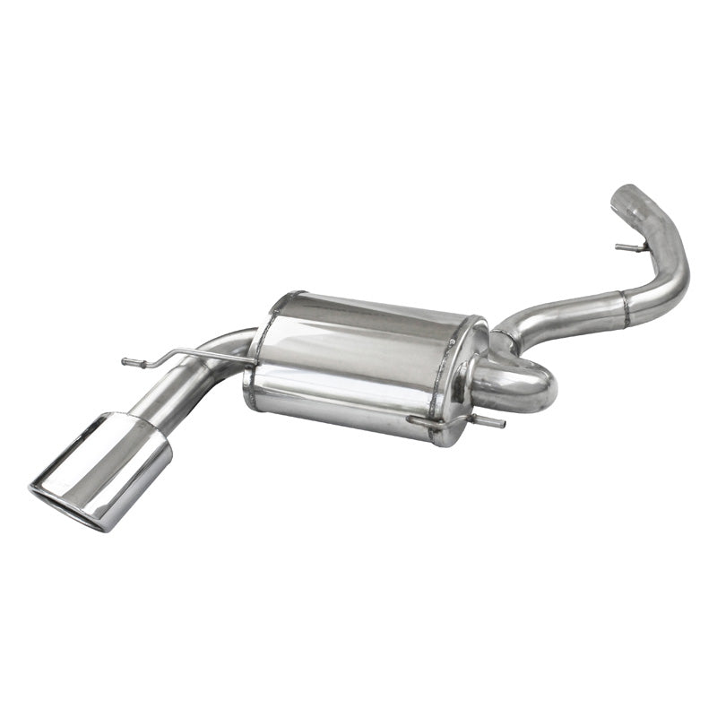 InoXcar, Sports exhaust, fits Audi RS Q3 2.5 TFSi 310HP 2014- 1x150x105mm Oblique