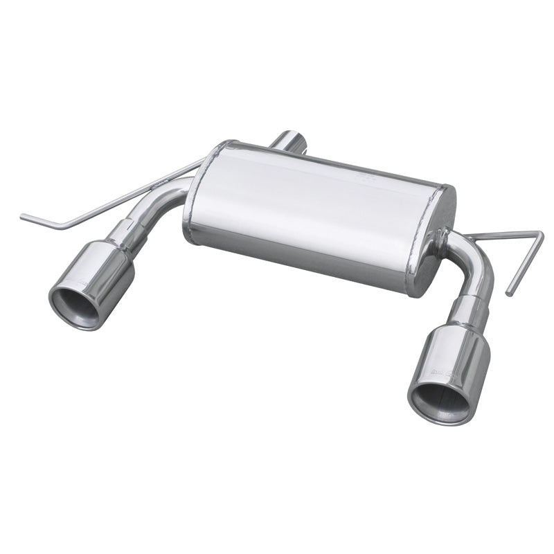 InoXcar, Double sports exhaust, fits Audi TT Quattro 1999- Left/Right 102mm