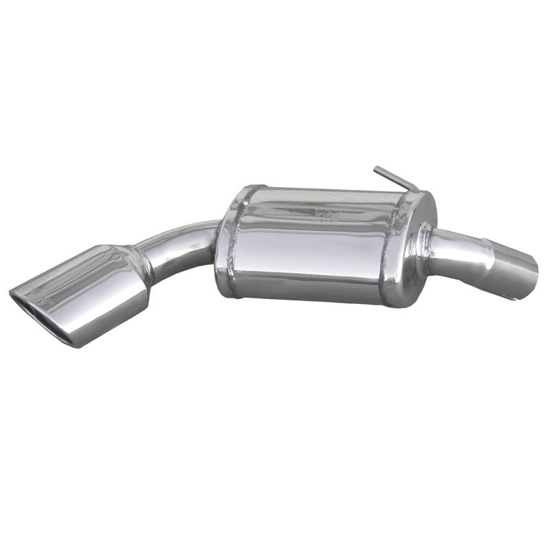 InoXcar, Sport exhaust, fits BMW 1-Series E87 120D 2004- 120x80mm