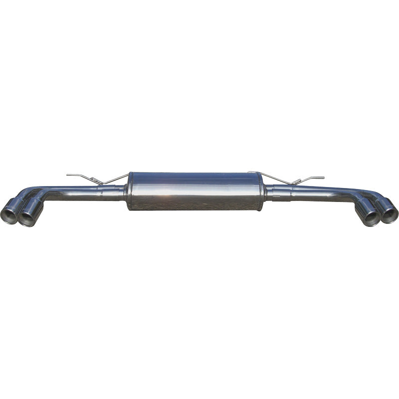 InoXcar, Double échappement sport, compatible avec BMW X5 E70 3.0D (235HP) 2007- Gauche/Droite 2x80mm