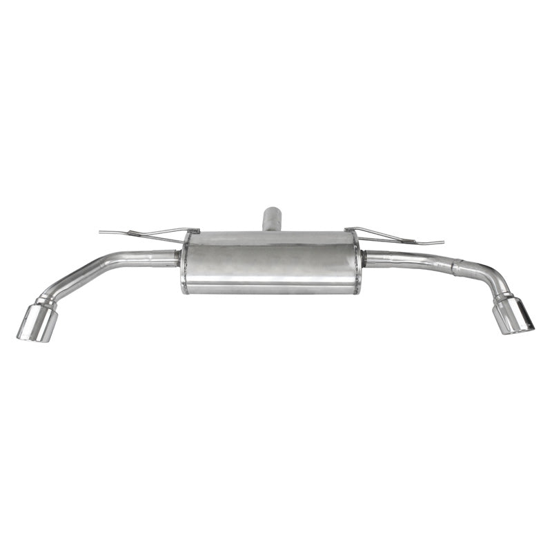 InoXcar, Double Sport Exhaust, Fits BMW X5 (E70) 3.0D 235hp 2007- 1x90mm X-Race