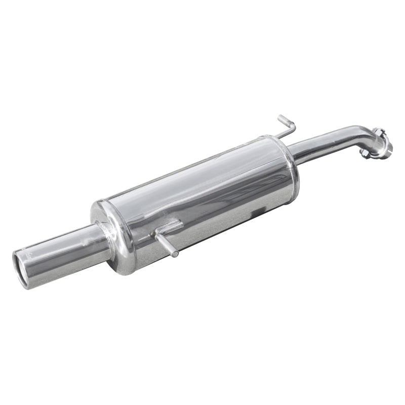 InoXcar, échappement sport, convient pour Citroën C2 1.4/1.4 VTR (75HP) 2003- 80mm