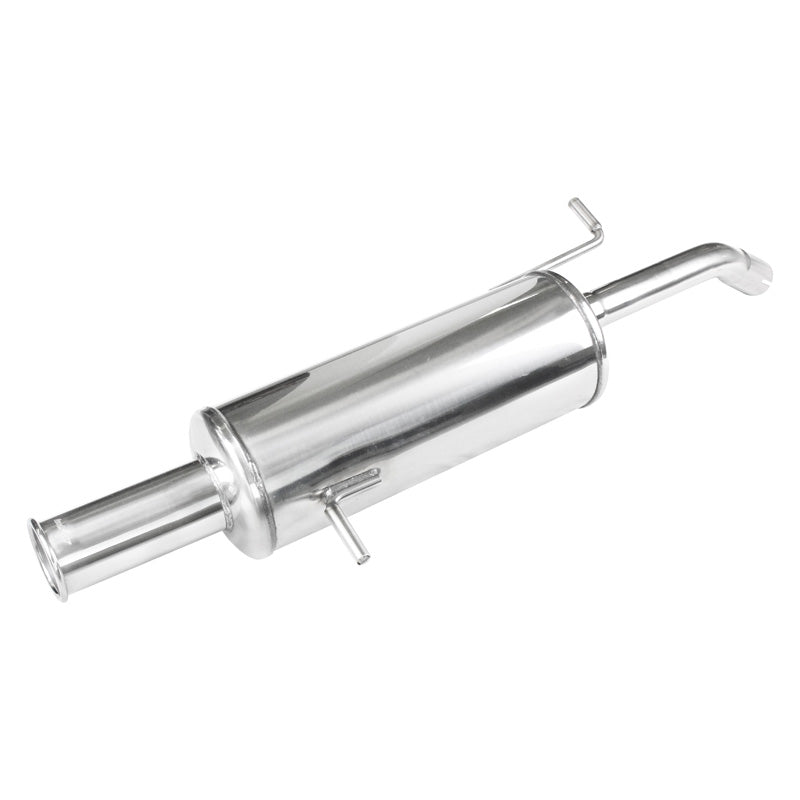 InoXcar, Échappement sport, compatible avec Citroën C2 1.6 16V VTS 125hp 2003- Ø 45 1x76mm Style rétro