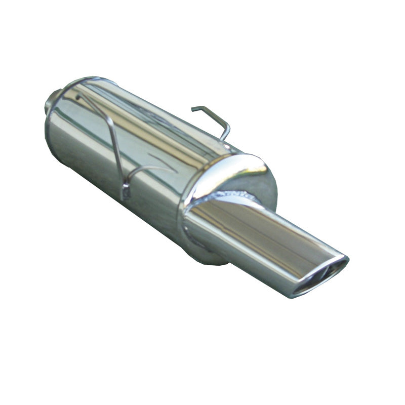 InoXcar, Sport exhaust, fits Citroën Saxo 1.6 8v (98HP) 1999- 120x80mm