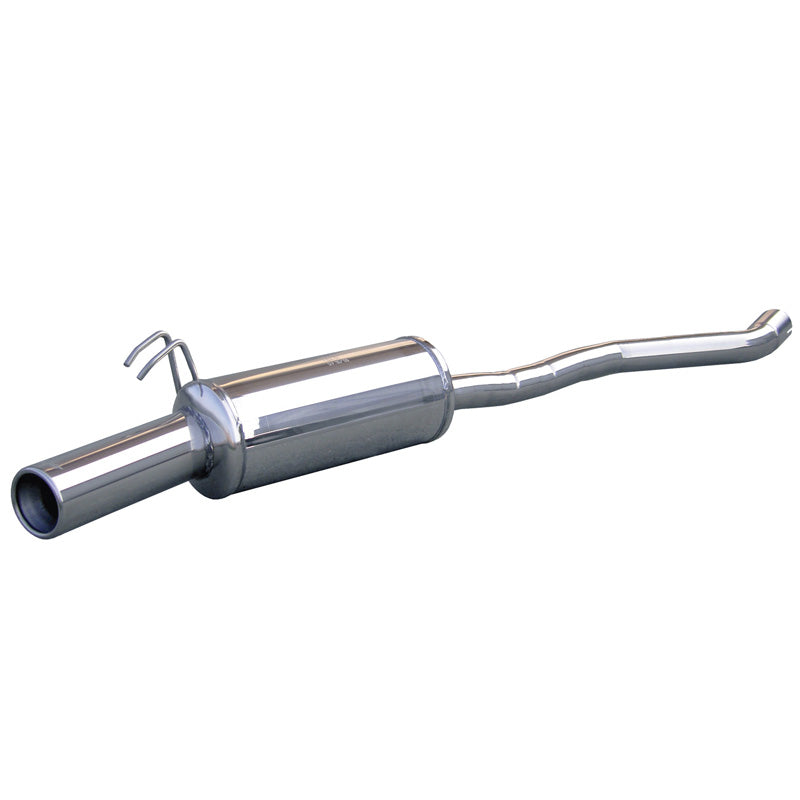 InoXcar, Sports exhaust, fits Fiat Barchetta 1.8 1995-2003 80mm