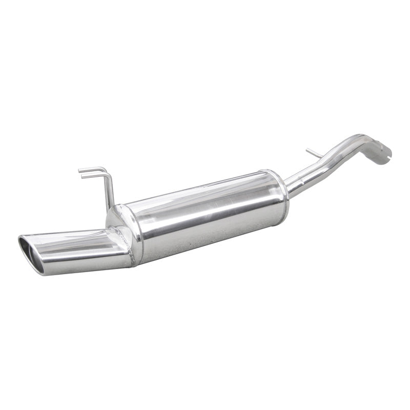 InoXcar, sportuitlaat, geschikt voor Fiat Bravo 1.9 MJET 8v (120HP) 2007- 120x80mm