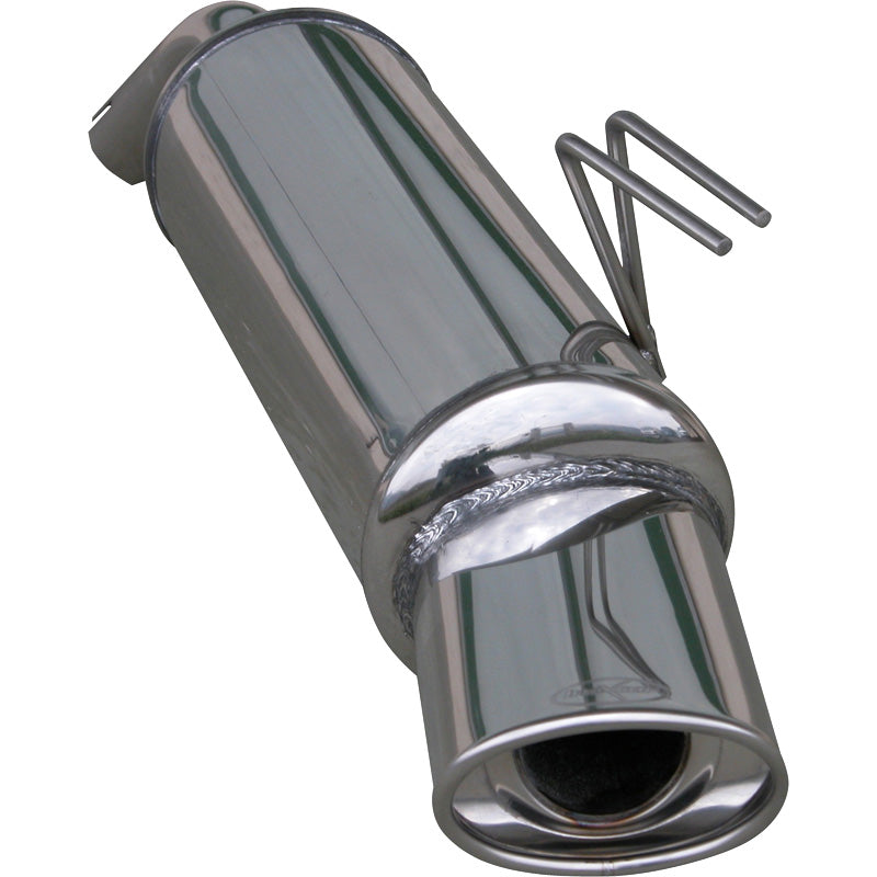 InoXcar, Sports Exhaust, Fits Fiat Coupe 1.8 16v (131HP) 1997- 120x80mm