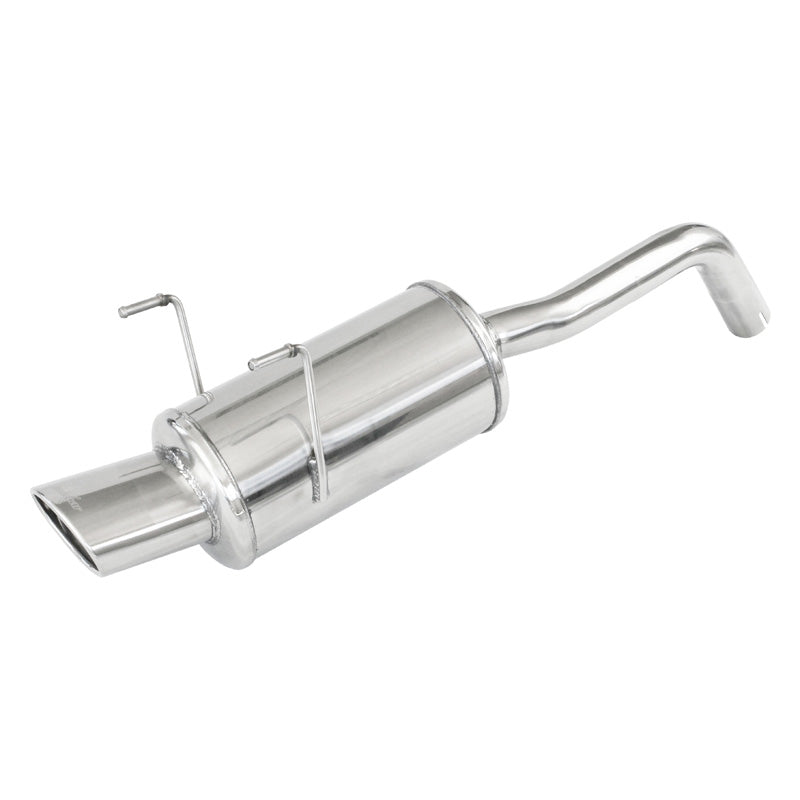 InoXcar, Sports exhaust, fits Fiat 500 1.4 16v (100HP) 2007- 120x80mm
