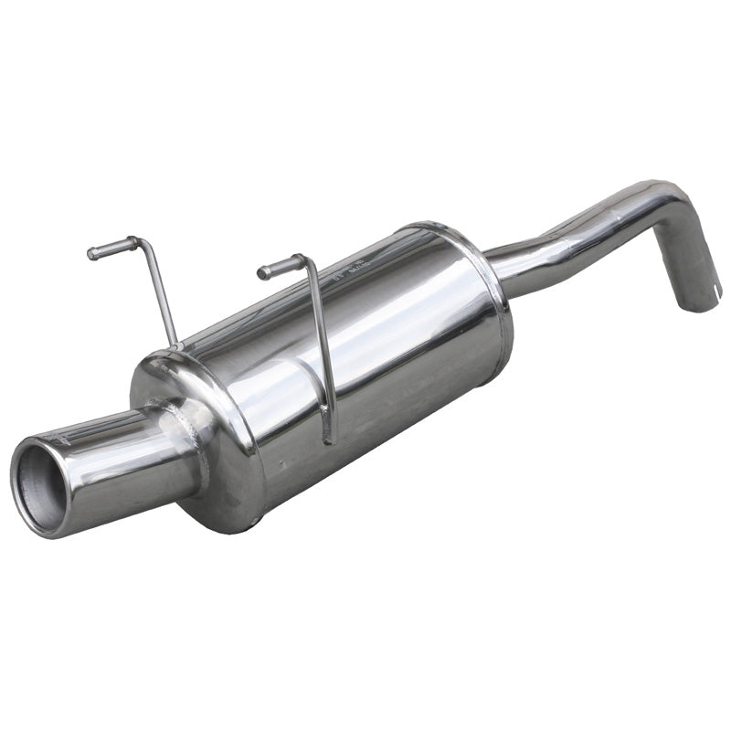InoXcar, Sports exhaust, Fits Fiat 500 1.4 16v (100HP) 2007- 80mm