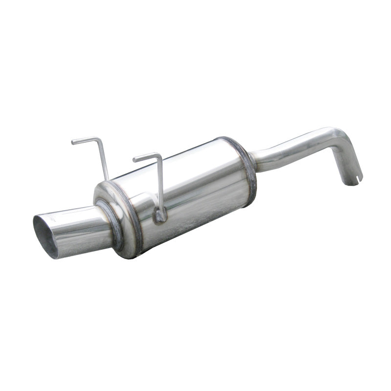 InoXcar, échappement sport, compatible avec Fiat 500 1.4 16V 100hp 2007- Ø 48 1x90mm Rally