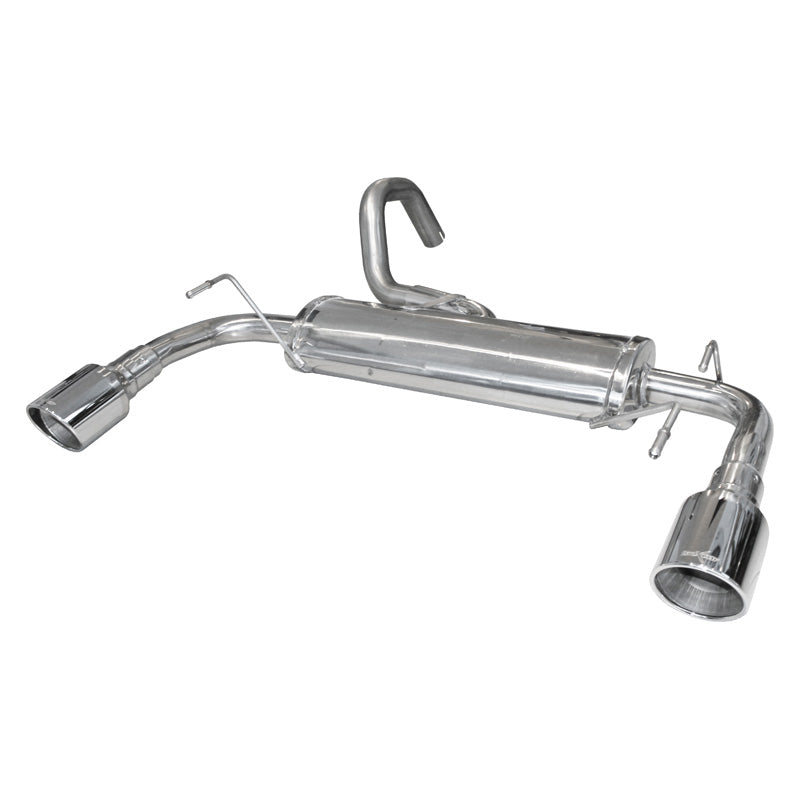 InoXcar, Dual sports exhaust, fits Fiat 500 Abarth 1.4T-Jet (135-160HP) 2008- + Cabrio 2010- 100mm X-Race (Ø48mm)