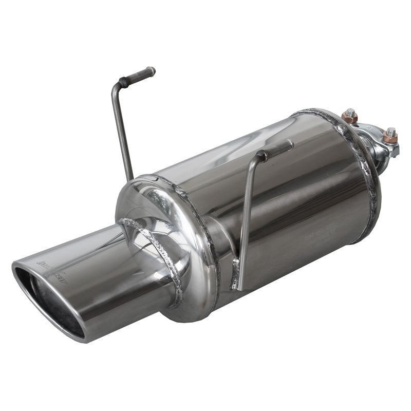 InoXcar, Sports exhaust, Fits Fiat 500 1.2 (69HP) 2013-2015 120x80mm